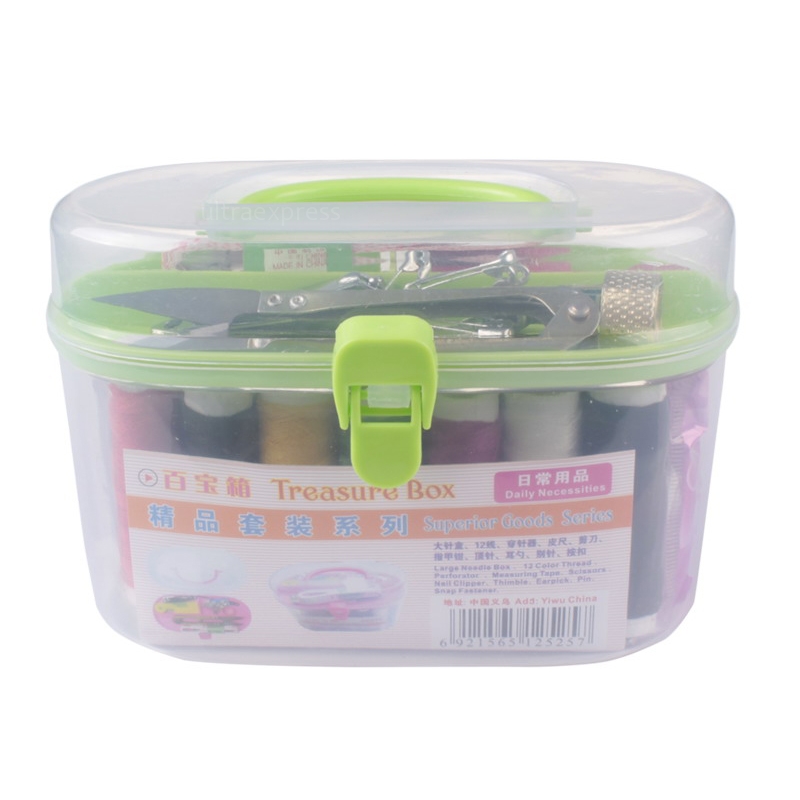 Thorn Rust Sewing Kit Needle and thread hand sewing Box kit Double ...