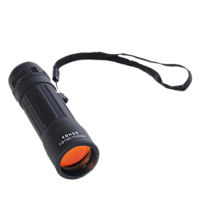 10x25 Zoom Black DH Mini Portable Glimmer Night Vision Monocular Telescope12