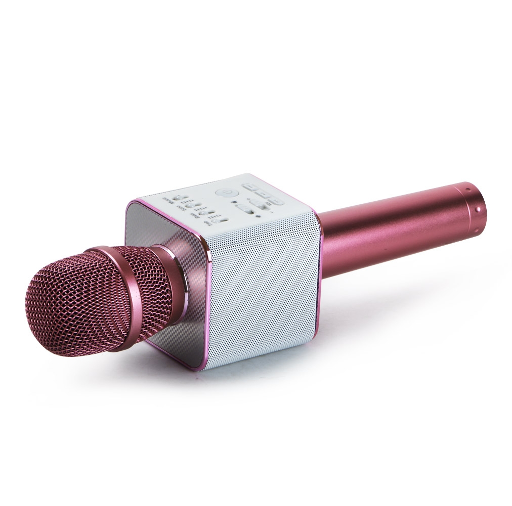 Q9 Wireless Karaoke Microphone Portable Bluetooth KTV Mic Speaker USB ...