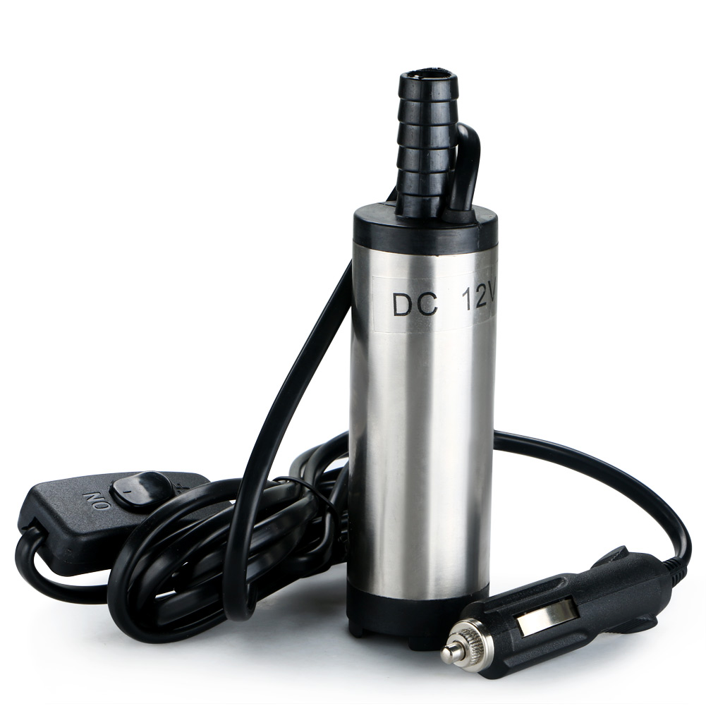 12V 38mm Electric Stainless Submersible Water Pump Oil Fuel
