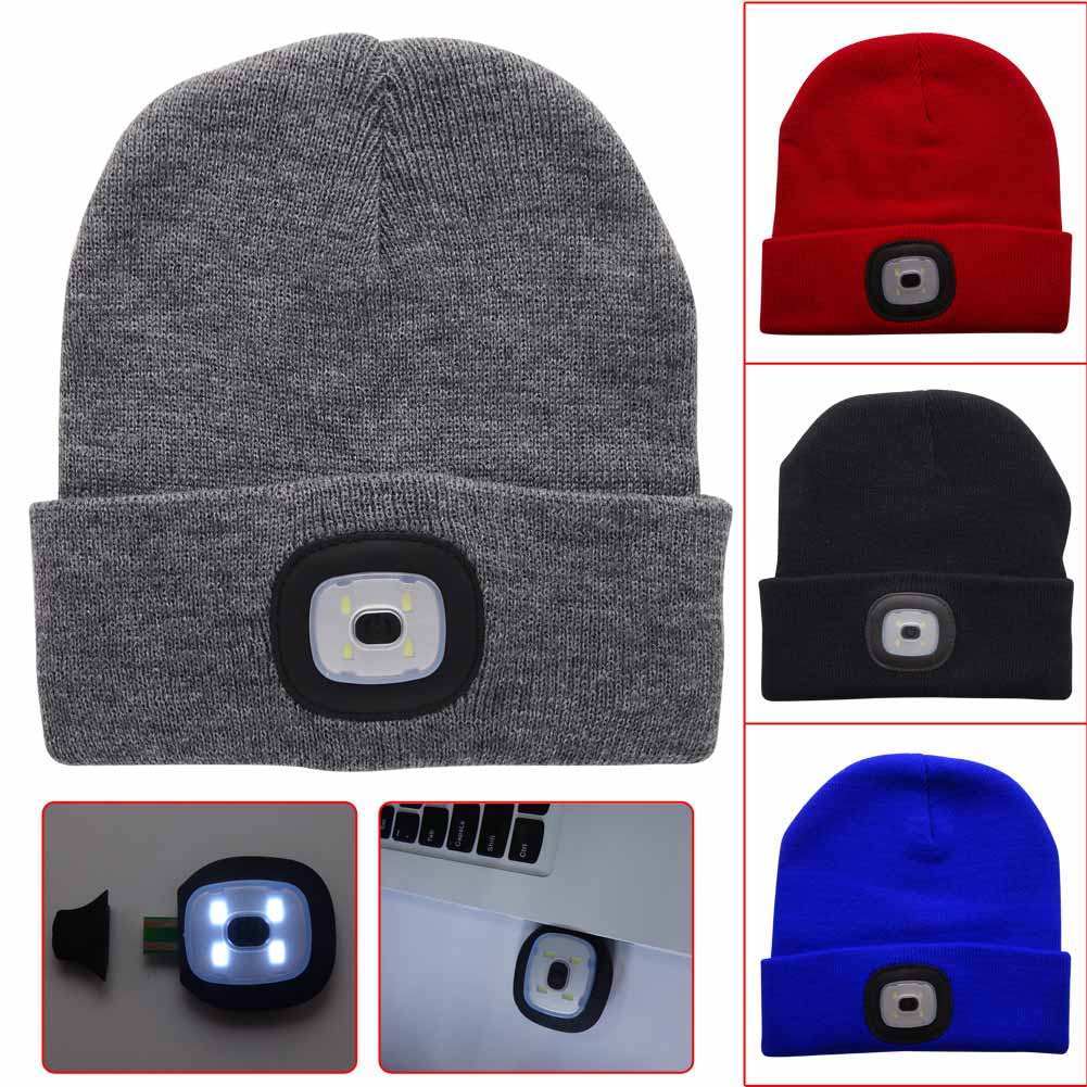 rechargeable lighted hat