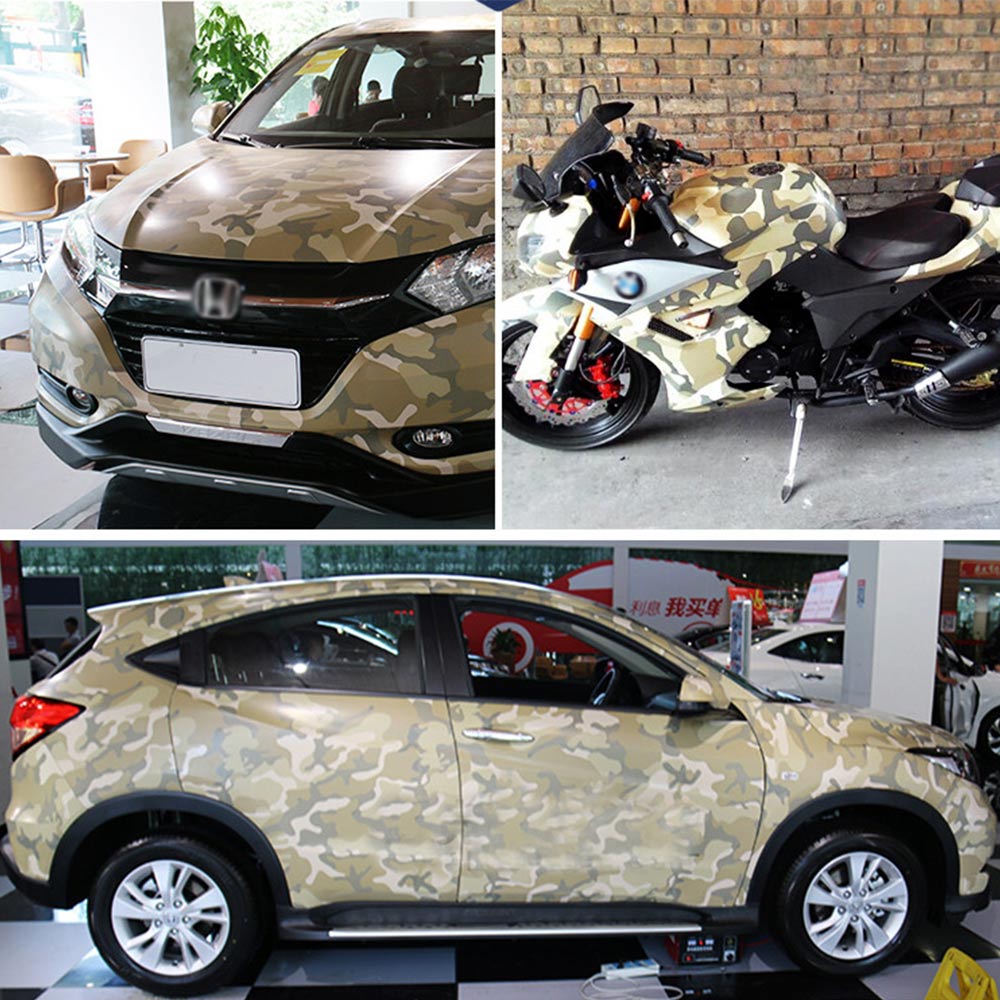 Camouflage Folie Luftkanale Car Wrapping Auto Folie Selbstklebend Warp 152x cm Ebay